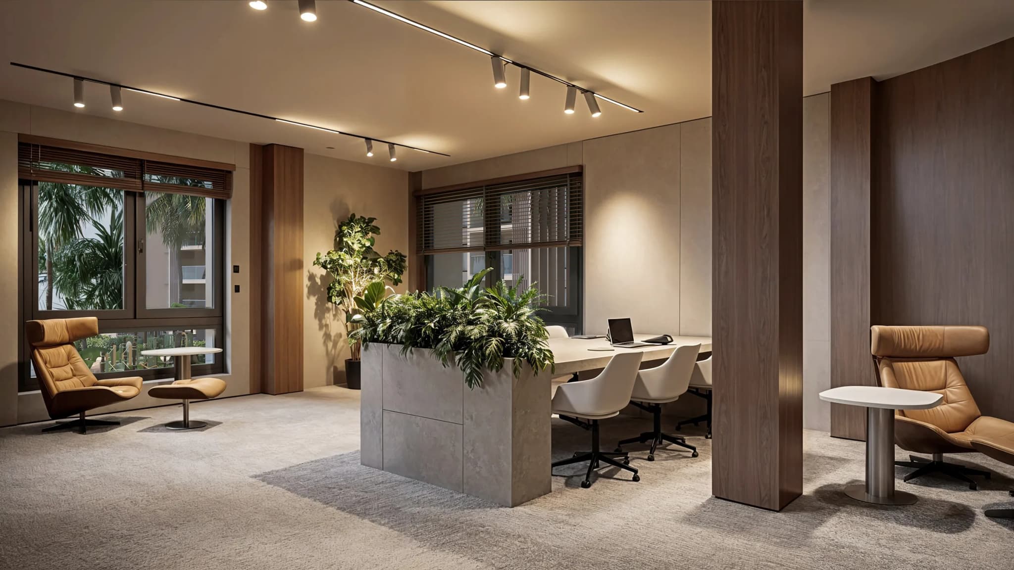Área de coworking