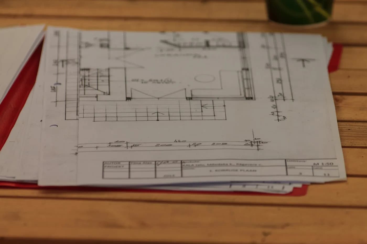 Site layout drawing