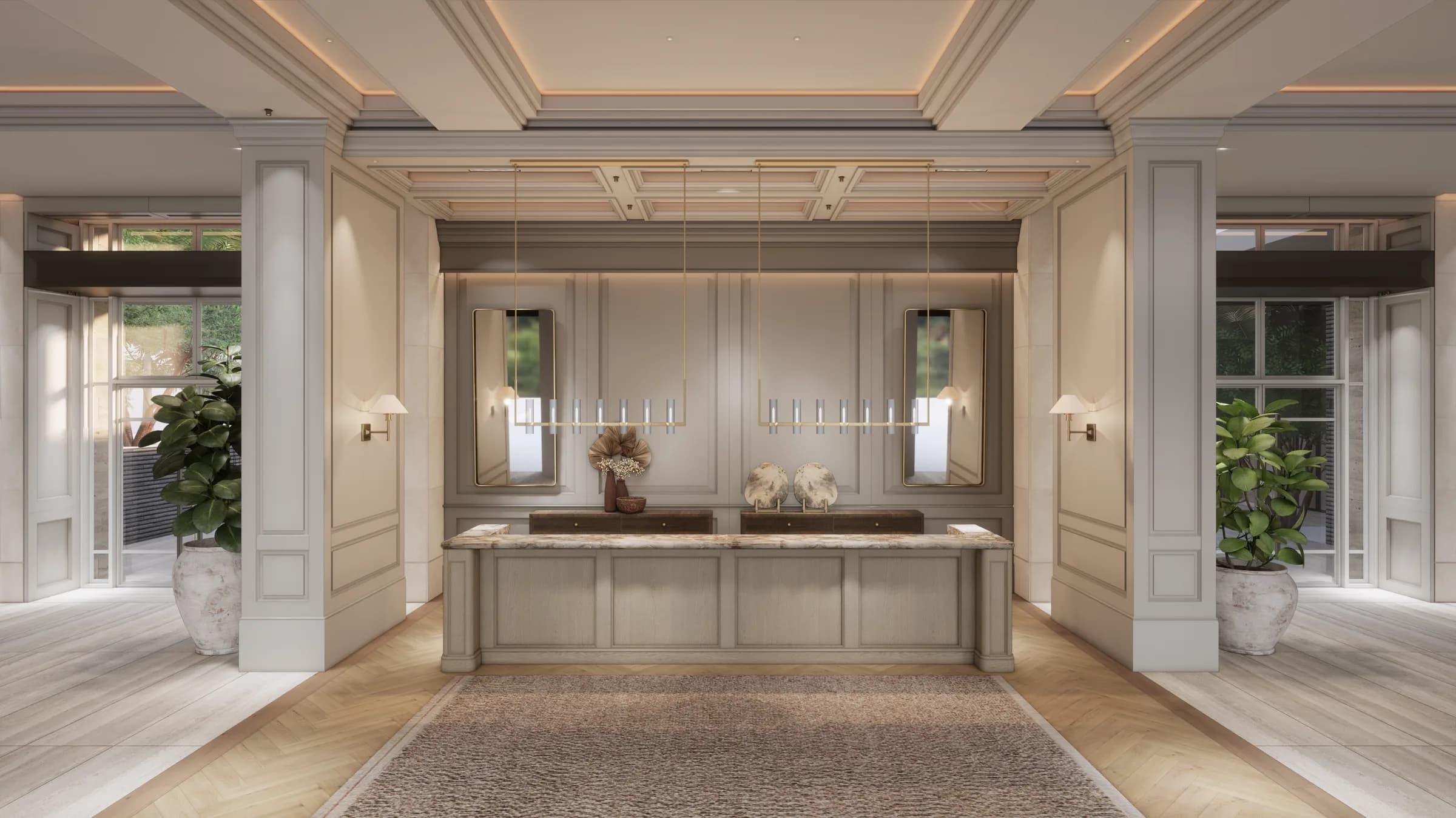 Building lobby